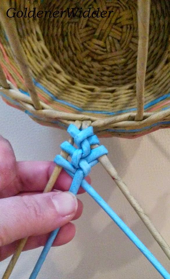Плетение из газетных трубочек. Декоративный элемент «перо»