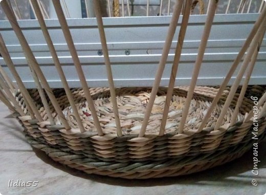 домик для кота плетение из газет