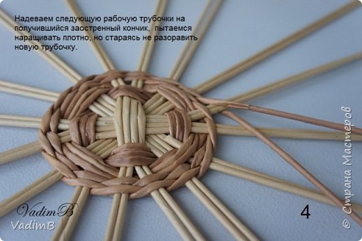 плетение из газет