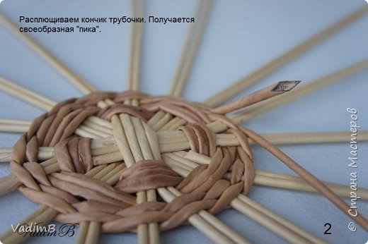 плетение из газет