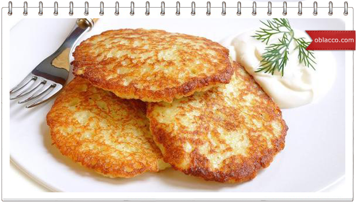 Драники постные, без яиц и муки