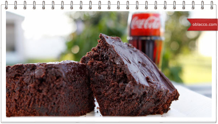 Кексы из кока-колы и торт "Coca - Cola"