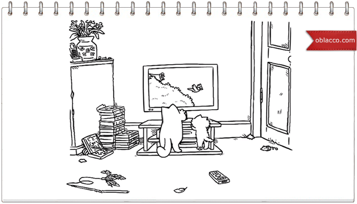 Simon's Cat. Летнее