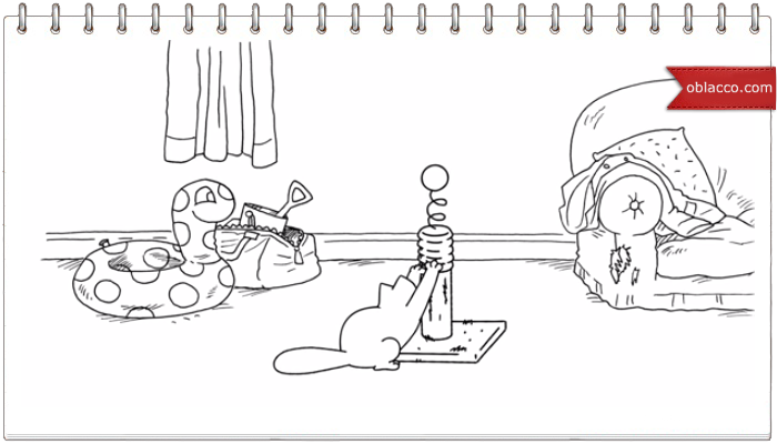 Simon's Cat, черное и белое