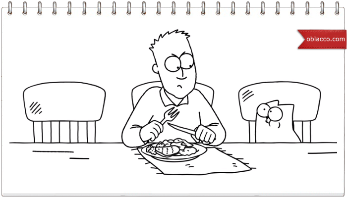Simon's Cat. Фаст-фуд