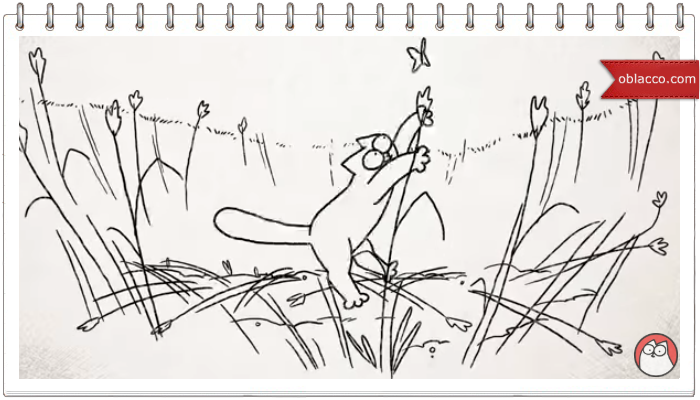 Simon's Cat. НЛО